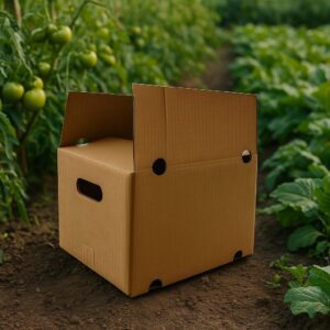 Caja verduras