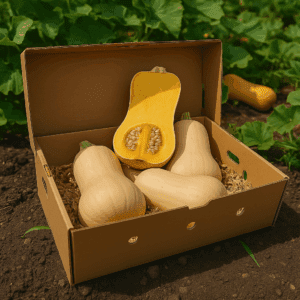 calabaza cacahuete caja